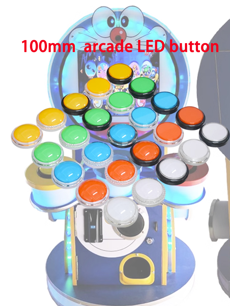 Arcade Game Jackpot - Botão LED de Arcade 12V, Botão