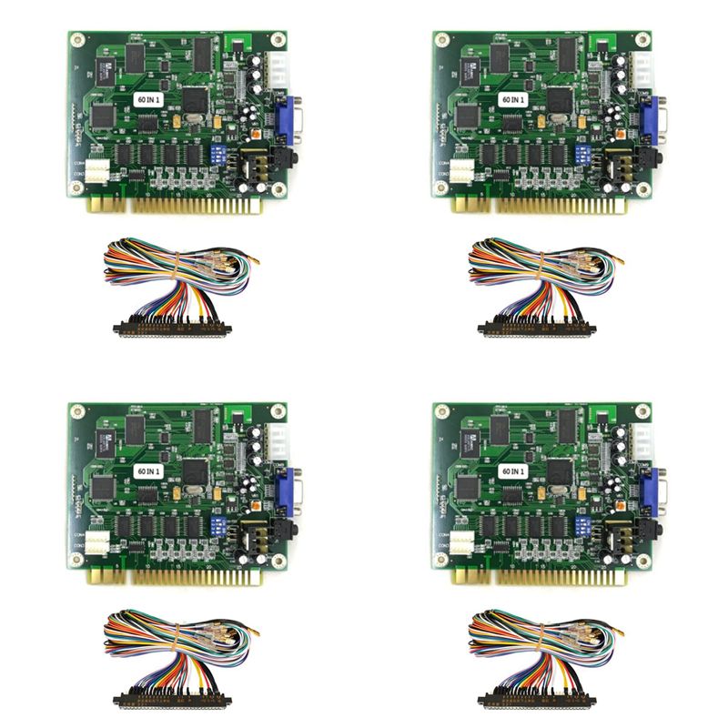 Usb Game Board Jamma - Placa de Jogo Arcade Multicade 4X