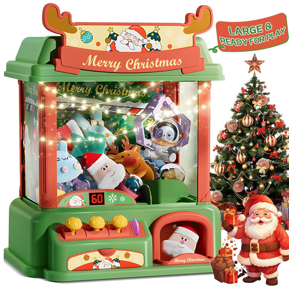 Maquina de Natal para crianças - Arcade Toy Vending Machine avaliação e preço