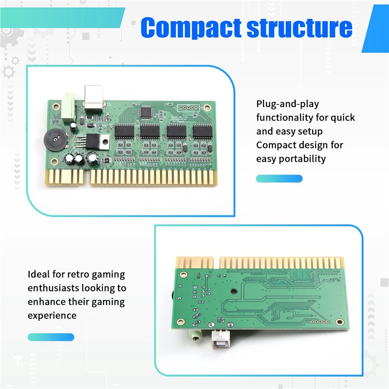 Nova Máquina de Arcade MAME Co - Usb Game Board Jamma avaliação e preço